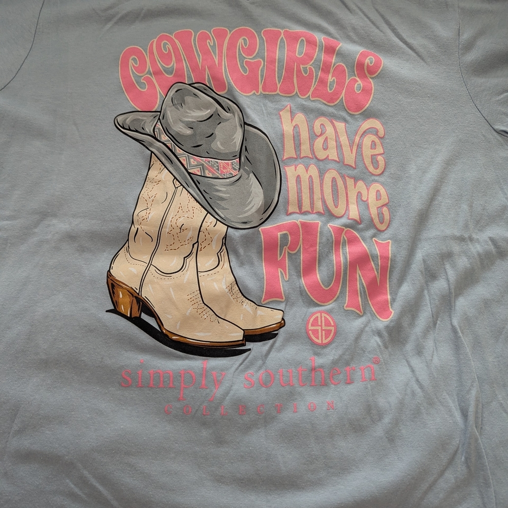 Simply Southern Cowgirls Graphic Tee - Picture 2 of 4